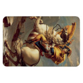 Napoleon, der die Alpen überquert, Jacques-Louis D Magnet (Horizontal)