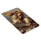 Napoleon, der die Alpen überquert, Jacques-Louis D Magnet (Rechte Seite)
