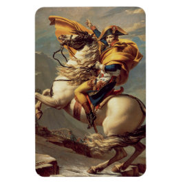 Napoleon, der die Alpen überquert, Jacques-Louis D Magnet