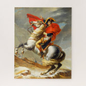 Napoleon, der die Alpen überquert, Jacques Louis D Puzzle (Vertikal)
