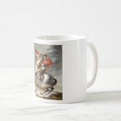 Napoleon, der die Alpen überquert -- Jacques-Louis Kaffeetasse (VorderseiteRechts)