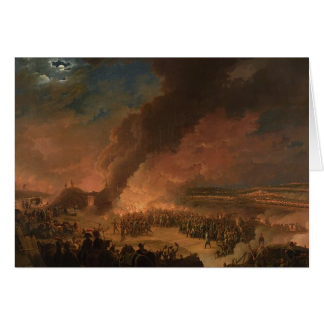 Napoleon, der die Nachtlager besucht (Vorderseite (Horizontal))