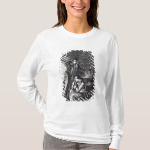 Napoleon, der durch das Feuer brütet T-Shirt