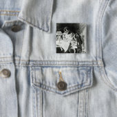 Napoleon, der seine Karten durch Lamplight, c.1800 Button (Beispiel)