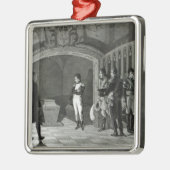 Napoleon, der vor dem Grab meditiert Ornament Aus Metall (Links)