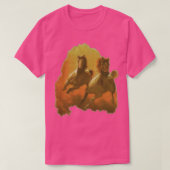 Napoleon Dynamite Galloping Pferde T-Shirt (Design vorne)