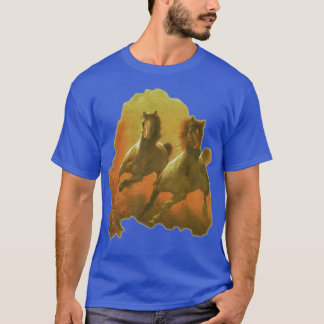 Napoleon Dynamite galoppierende Pferde T-Shirt
