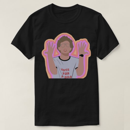Napoleon Dynamite Jazz Hands Sticker T-Shirt (Design vorne)