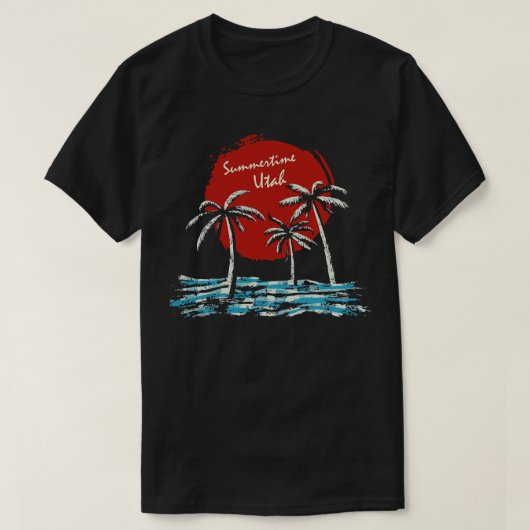 Napoleon Dynamite Summertime Utah T-Shirt (Design vorne)