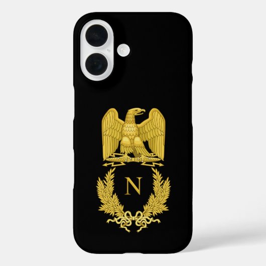 Napoleon Emblem Case-Mate iPhone Hülle (Rückseite)