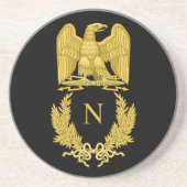Napoleon Emblem Getränkeuntersetzer (Vorne)