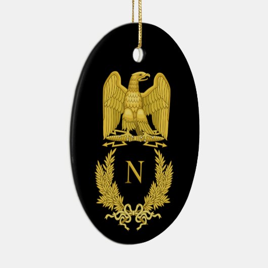 Napoleon Emblem Keramik Ornament (Rechts)