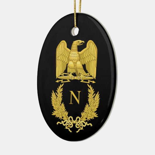 Napoleon Emblem Keramik Ornament (Links)