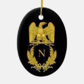 Napoleon Emblem Keramik Ornament (Vorne)
