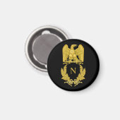 Napoleon Emblem Magnet (Vorderseite/Rückseite)
