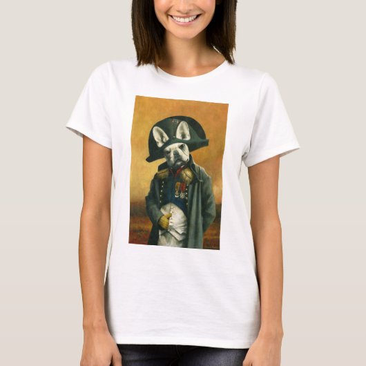 Napoleon French Bulldog T - Shirt (Vorderseite)