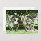 Napoleon Gun-Howitzer Postkarte (Vorne/Hinten)