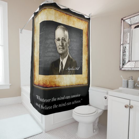 Napoleon Hill Duschvorhang (Beispiel)