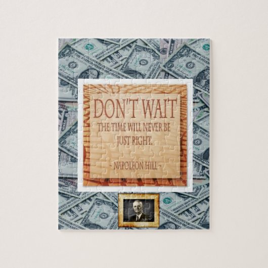 Napoleon Hill Jigsaw Puzzle (Vertikal)