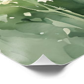 : Napoleon Hill Zitat, Landschaftswasser, Farbe Poster (Ecke)