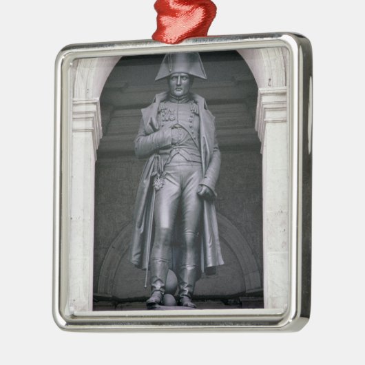 Napoleon I (1769-1821) in einem Übermantel, Ornament Aus Metall (Links)