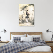 Napoleon I. an der Militärschule Leinwanddruck (Insitu (Schlafzimmer))