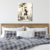 Napoleon I. an der Militärschule Leinwanddruck (Insitu (Schlafzimmer))