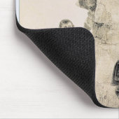 Napoleon I an der Militärschule Mousepad (Ecke)