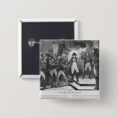Napoleon I ankommend beim Tuileries Button (Vorne & Hinten)