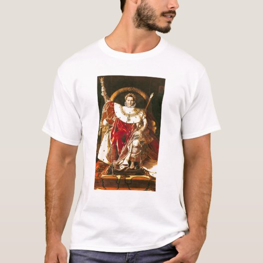 Napoleon I. auf dem Kaiserlichen Thron, 1806 T-Shirt (Vorderseite)