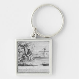 Napoleon I auf der Insel von St. Helena Schlüsselanhänger
