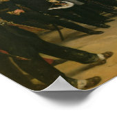 Napoleon I Bidding Abschied vom Kaiserlichen Poster (Ecke)
