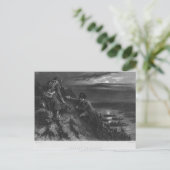 Napoleon I Bonaparte überquert den Fluss Postkarte (Stehend Vorderseite)