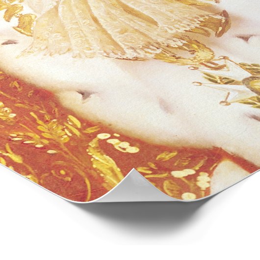 Napoleon I. in Coronation Robes, c.1804 Poster (Ecke)