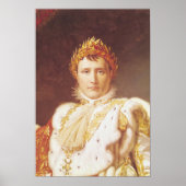 Napoleon I. in Coronation Robes, c.1804 Poster (Vorne)