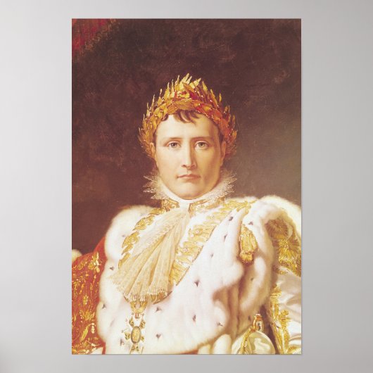 Napoleon I. in Coronation Robes, c.1804 Poster (Vorne)