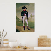 Napoleon I  in Front of the Chateau de Malmaison Poster (Küche)