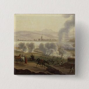 Napoleon I in Wagram im Jahre 1809 Button