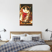 Napoleon I. über den Kaiserlichen Thron, 1806 Leinwanddruck (Insitu (Schlafzimmer))