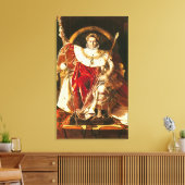 Napoleon I. über den Kaiserlichen Thron, 1806 Leinwanddruck (Insitu (Wohnzimmer))
