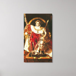 Napoleon I. über den Kaiserlichen Thron, 1806 Leinwanddruck