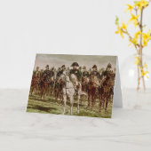 Napoleon I und sein Personal, c.1860 Karte (Gelbe Blume)