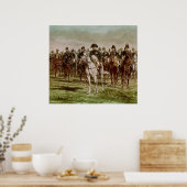 Napoleon I. und sein Personal, c.1860 Poster (Küche)