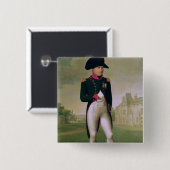 Napoleon I vor dem Chateau de Malmaison Button (Vorne & Hinten)