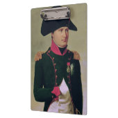 Napoleon I vor dem Chateau de Malmaison Klemmbrett (Links)