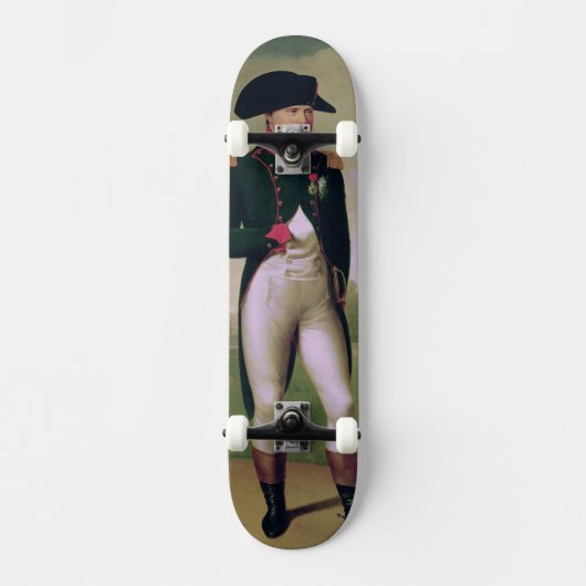 Napoleon I vor dem Chateau de Malmaison Skateboard (Vorderseite)