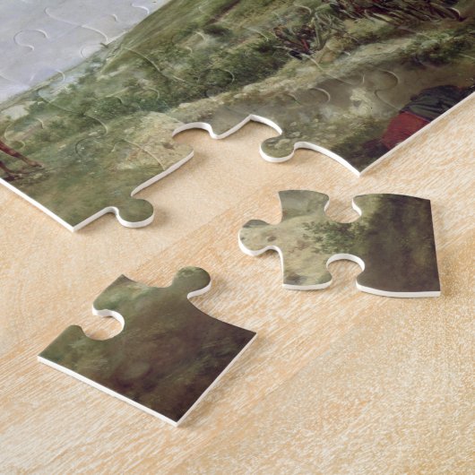 Napoleon III (1808-73) am Kampf von Solferino Puzzle (Seite)