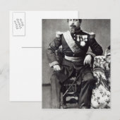 Napoleon III, 1860-70 Postkarte (Vorne/Hinten)