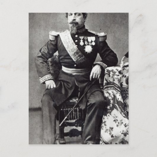 Napoleon III, 1860-70 Postkarte (Vorderseite)