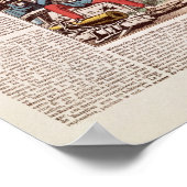 Napoleon III kommt nach Sedan Poster (Ecke)